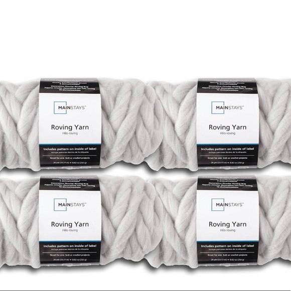 15 Roving Yarn Soft Silver - Picture 4 of 9